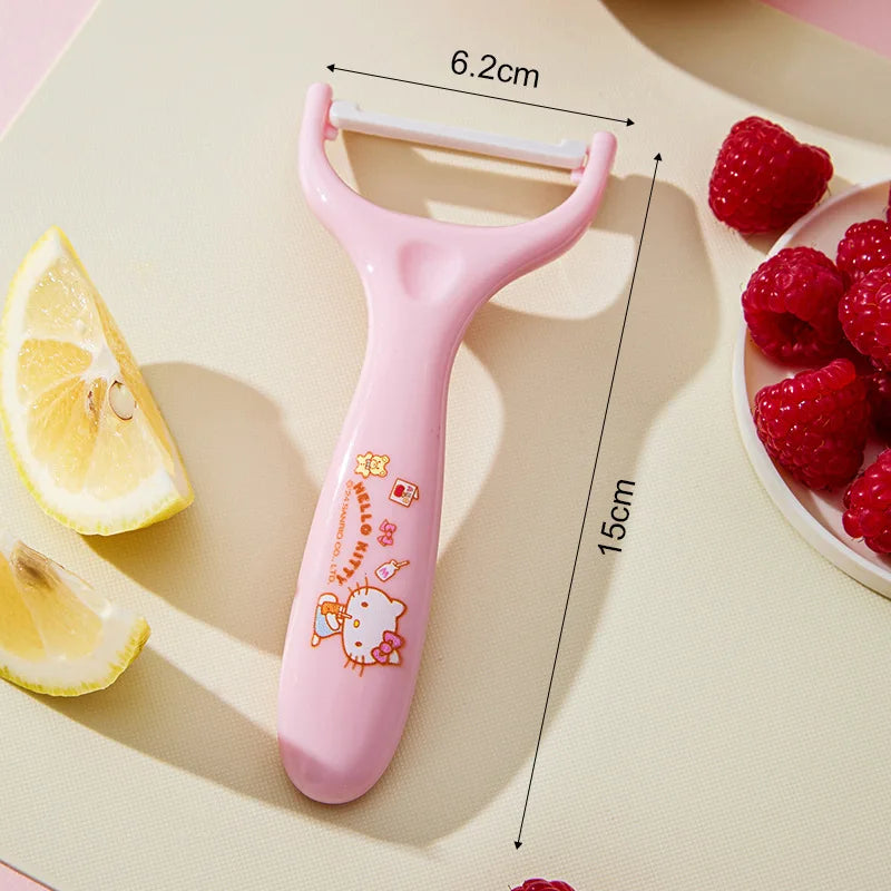 Hello Kitty Kuromi Household Peeler Cute Charming Cartoon Design Qme 3