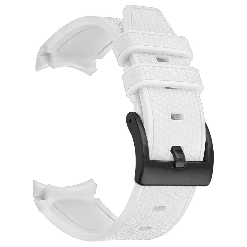 Watch Band for Omega X Swatch Joint MoonSwatch Speedmaster Curved End Rubber Silicone Strap Women Men Soft Sport Bracelet 20mm Qme WB 20mm