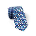 Fashion Eye Print Polyester Wide Tie Novelty Men's Classic Qme style5