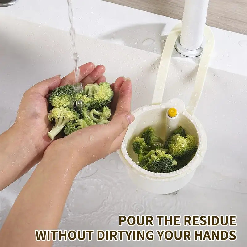 Creative Kitchen Sink Hanging Strainer Basket Detachable Openable Qme