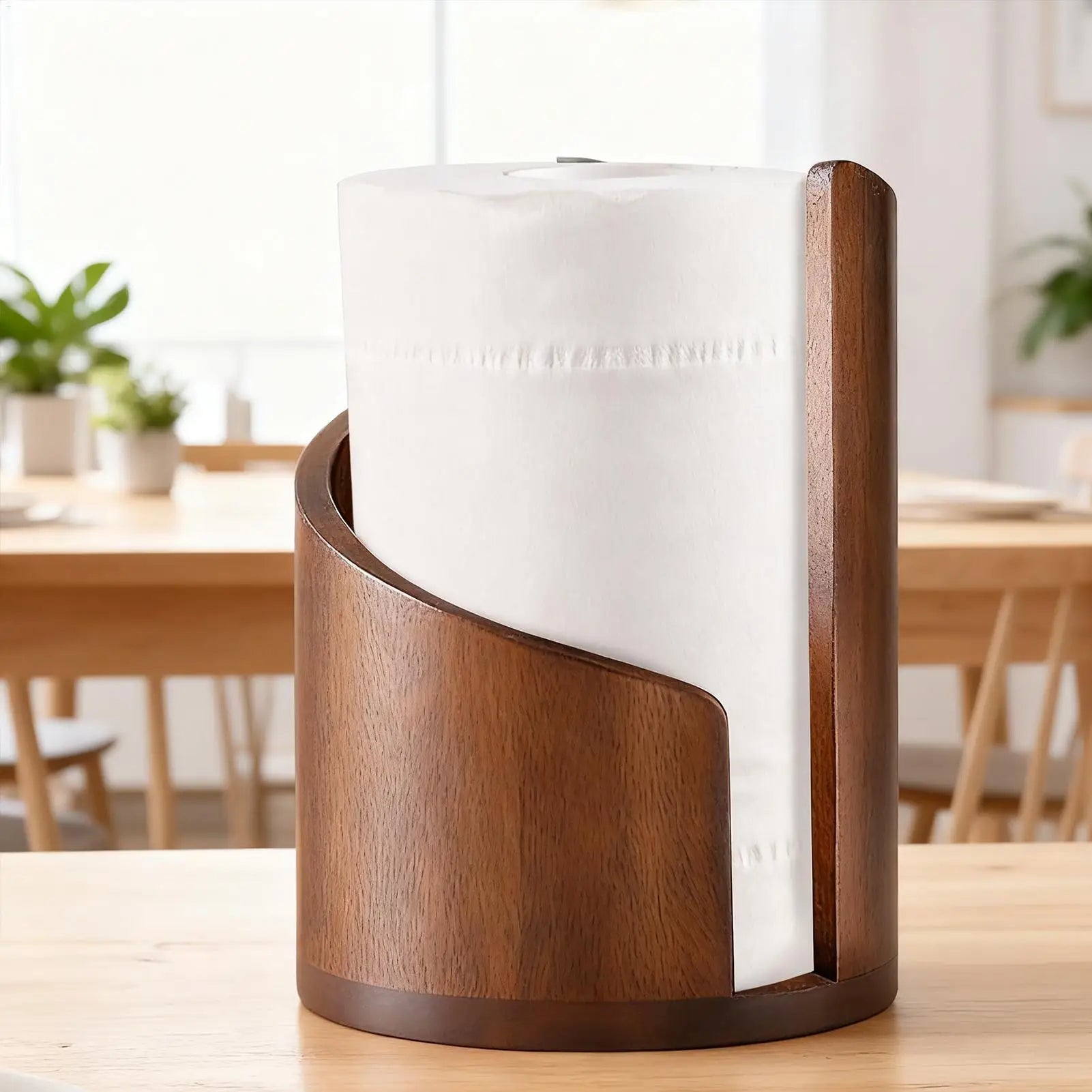 Paper Towel Holder Napkin Dispenser Stand Paper Towel Holder for Kitchen Roll Organize for Bathroom Dining Table Cabinet Qme