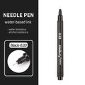 Micro-Pen Fineliner Pens,Color Pigment Liner Multiliner Archival Ink Micro Fine Point Pens for Sketching, Drawing, Journaling Qme 0.03-Black