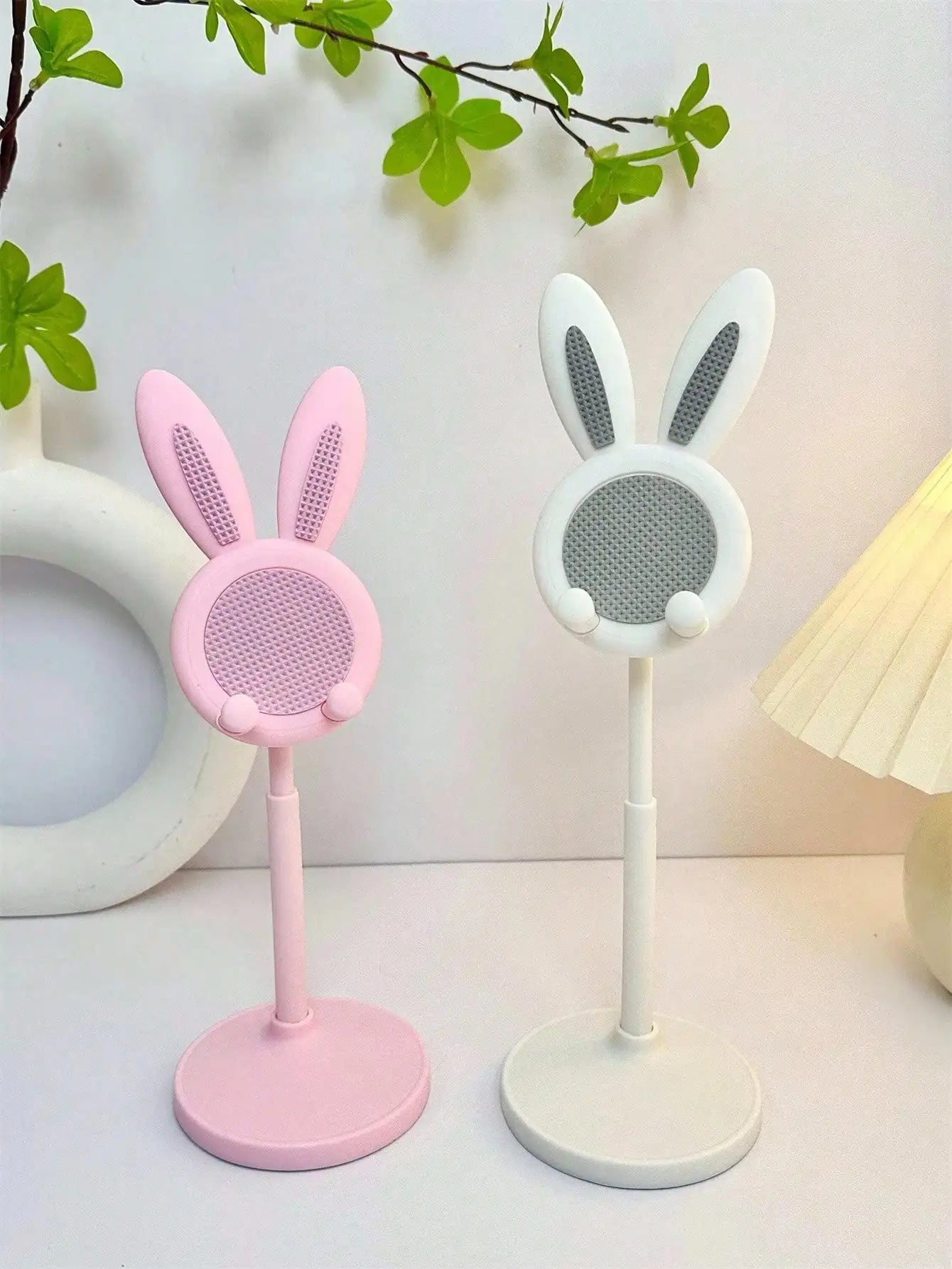 Cartoon Rabbit Desktop Phone Stand Multi-functional IPad Adjustable Qme