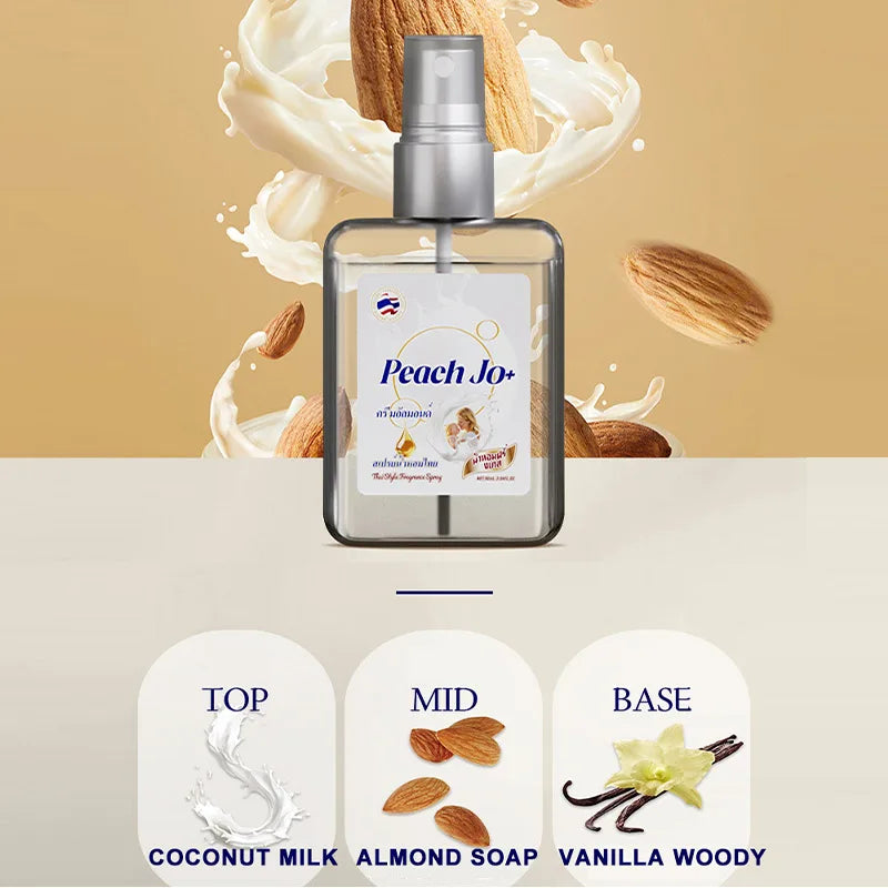 Baby Milk Fragrance Perfume Thailand Peony Tulip Fresh Natural Spray Qme 90ml Almond Milk