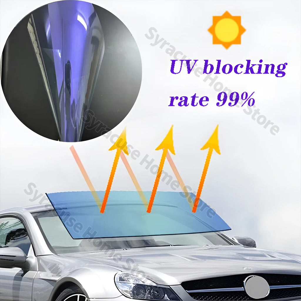 Purple Chameleon Film High Definition Window Tint Film High Insulation Windshield Tint Chameleon Tint Film For Car Window Qme