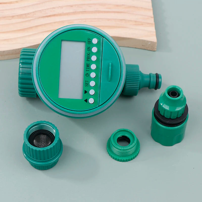 Plant Watering Control Device With Display Electronic Automatic Irrigation Timer Garden Intelligent Valve Watering Outdoor Spray Qme