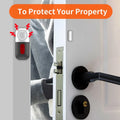Door Window Sensor Wireless Burglar 130bp Alarm Magnetic Home Longer System Entry Burglar Security Battery Device Safety Alarm Qme Default Title