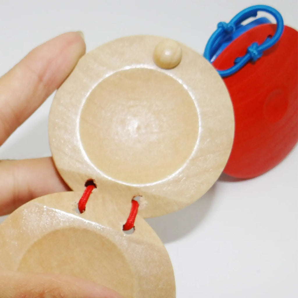 Wooden Castanets Musical Castanets Instrument Funny And Creative Musical Castanets Instrument For Children's Theme Parties Qme