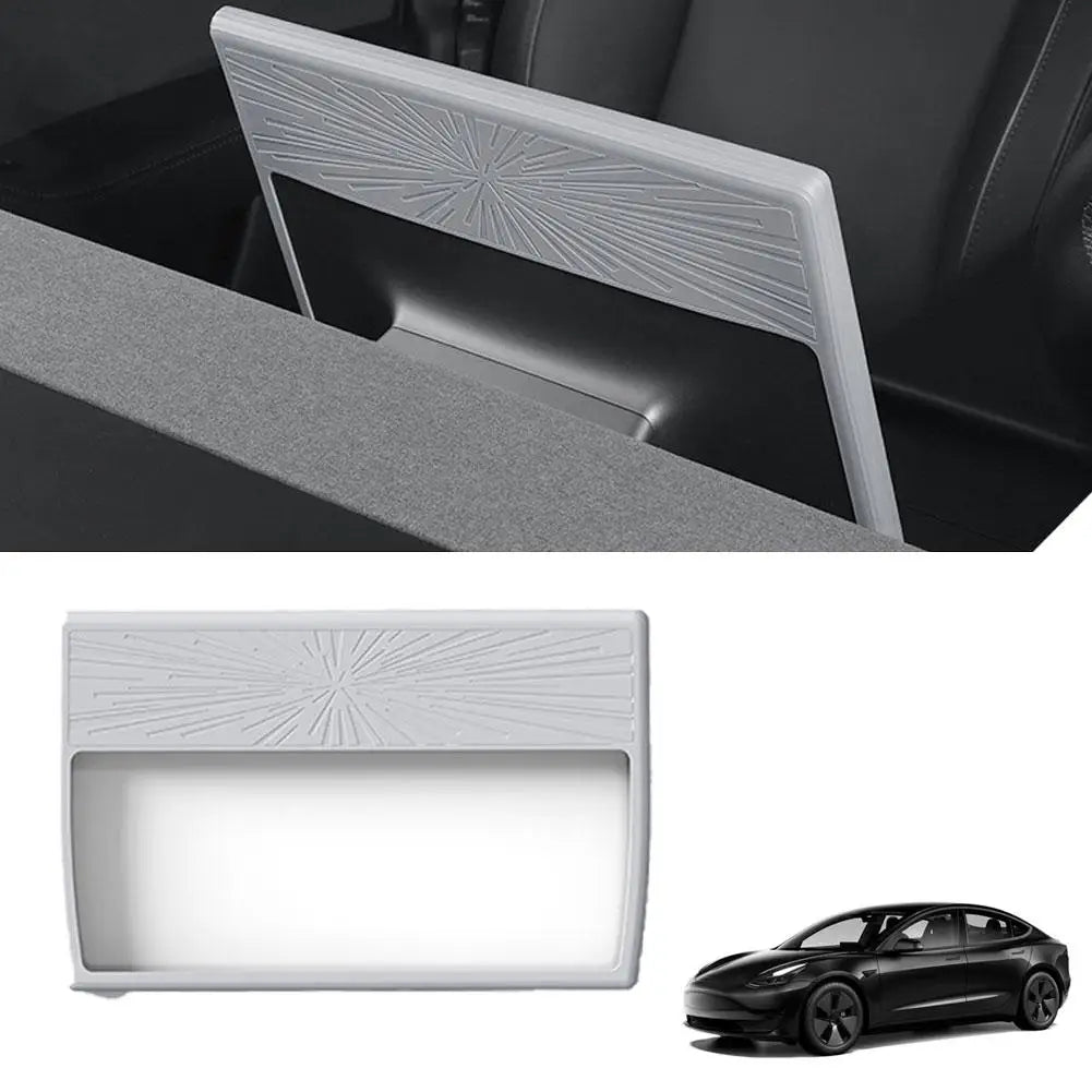 Navigation Screen Cover Tesla Model3 Y Center Console Protective Case Qme Gray