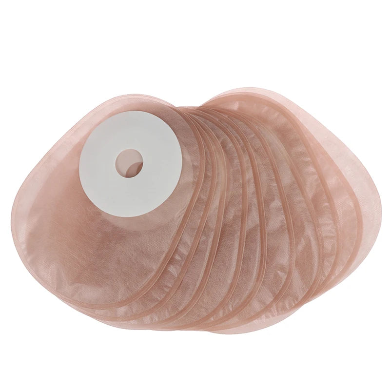 Single Pouch Disposable Colostomy Bags System Drainable Ostomy Bag Qme one size