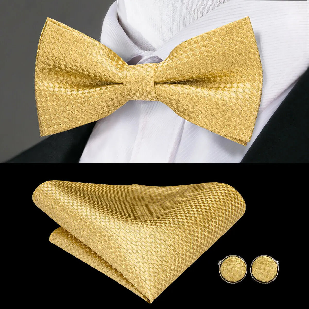 Mens Pre-tied Bowtie Red Yellow Pink White Floral Stripes Bow Tie Qme LDLH0745