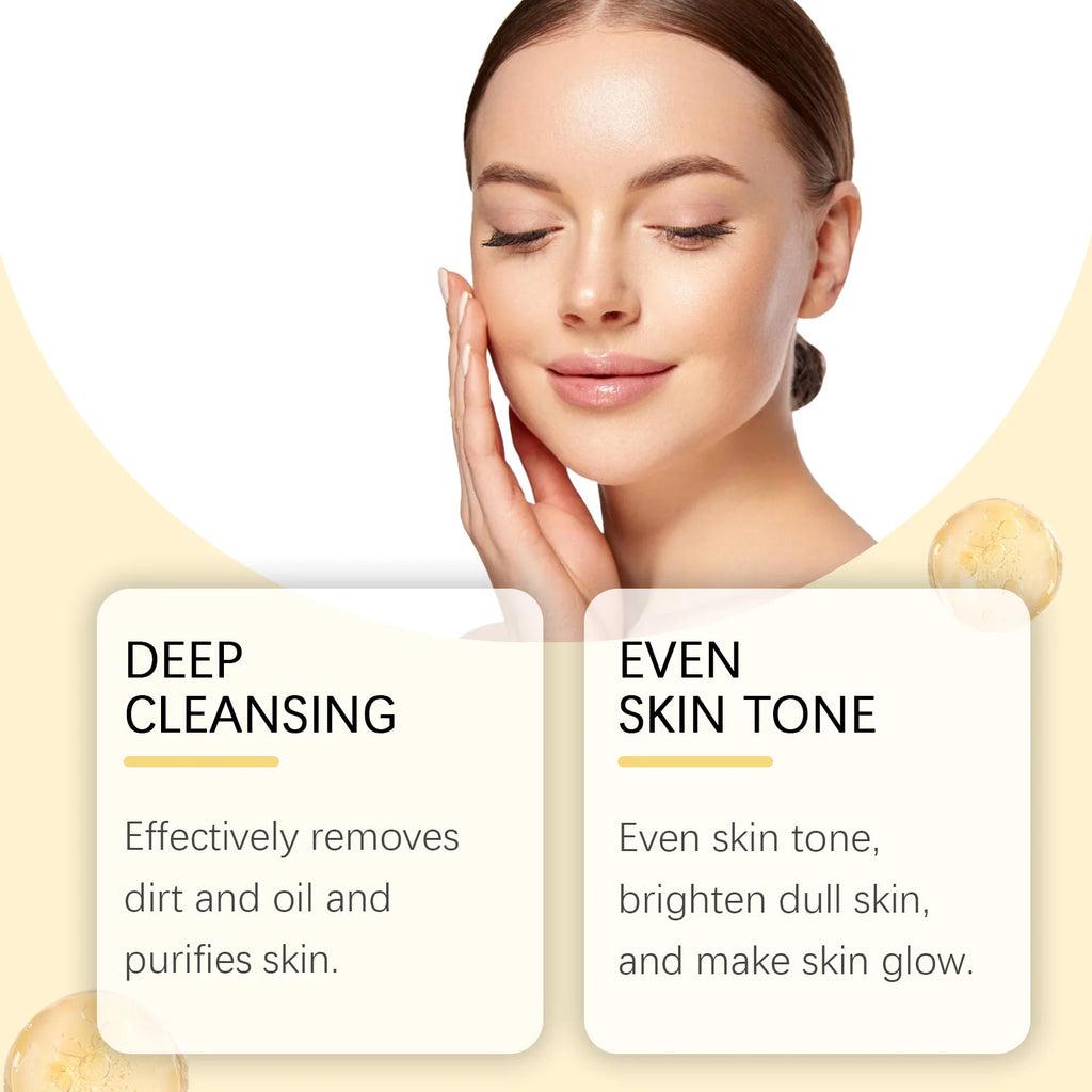 Vitamin C Turmeric Mud Mask Exfoliating Facial Mask Improve Pore Deep Cleansing Nourishing Hydrating Glowing Skin Care Clay Mask Qme