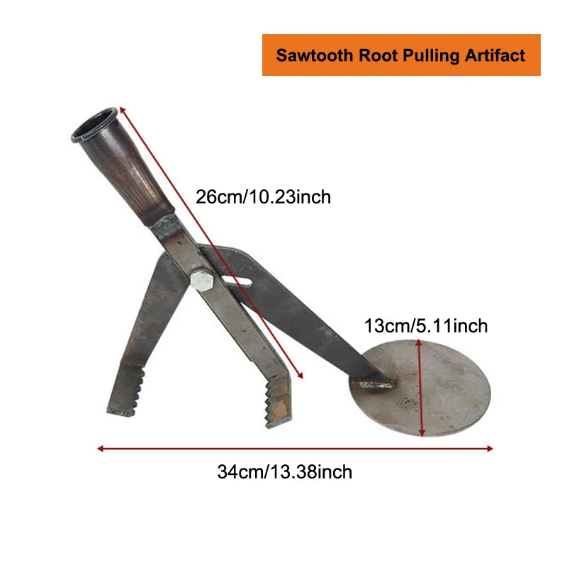 Heavy-duty Root Remover Garden Tool Removal Corn Stalks Soybean Qme B