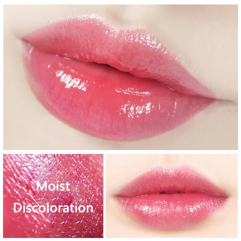 1pcs Aloe Vera Moisturizing Lipstick Lasting Nutritional Repair Lipsticks Anti Drying Color Changing Waterproof Natural Lip Care Qme