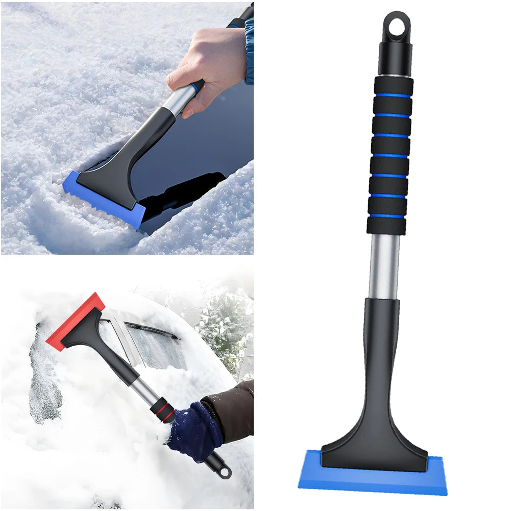 Auto Ice Remover with Sponge Handle Car Defrosting Snow Removal Tool Car Snow Shovel Windscreen Protection Accessories Qme