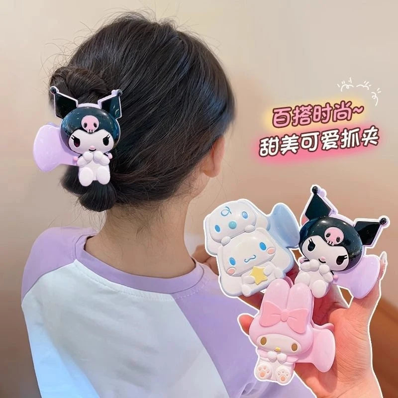 Cute Clowmaster-themed Hair Clips Student Versatile Accessories Qme