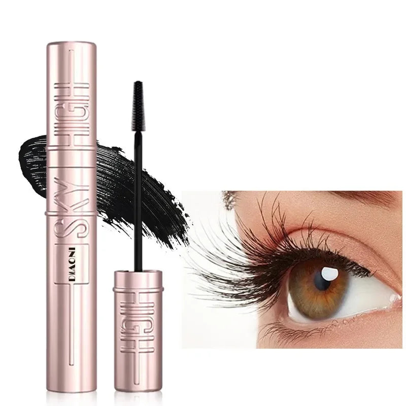 DIAONI Sky-High Lift Mascara Mother's Day Gift Waterproof Smudge-Proof Long-Lasting Curling Natural Defined Separated Lashes Qme