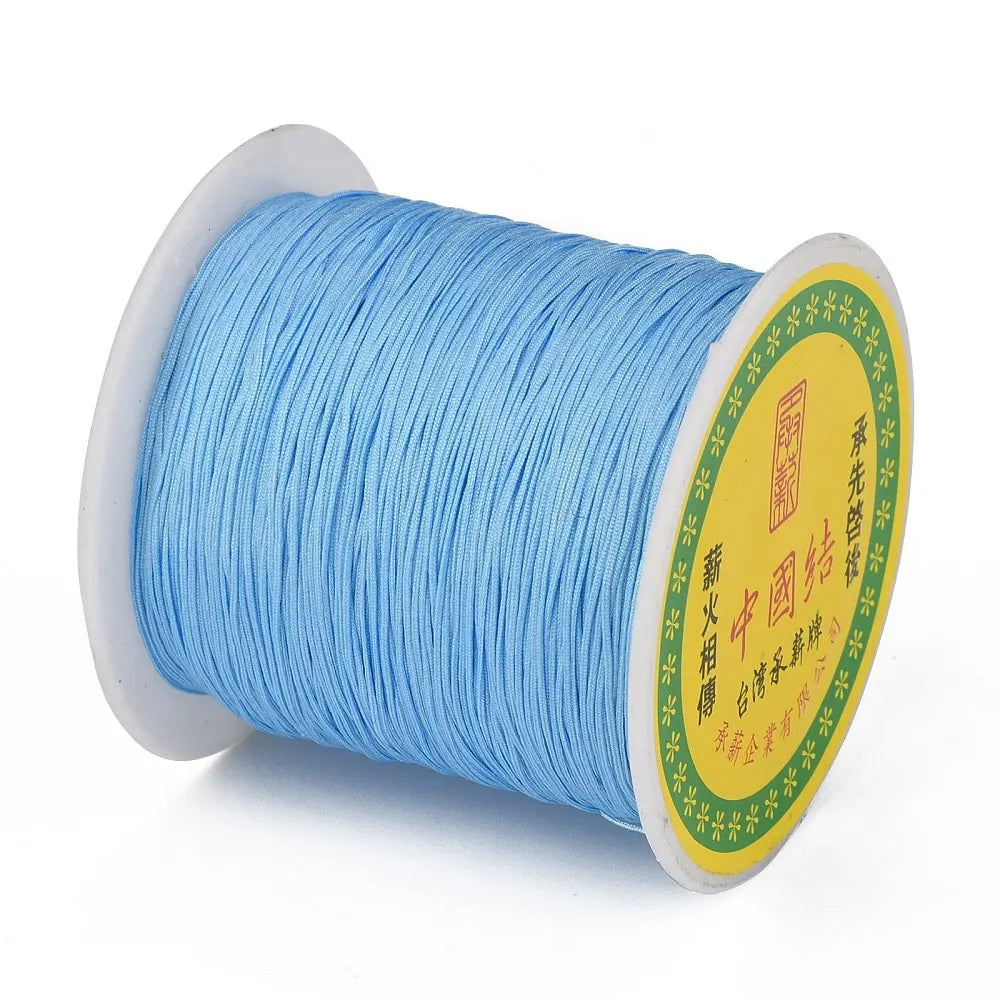 Pandahall About 150yards Rollbraided Nylon Thread Chinese Knotting