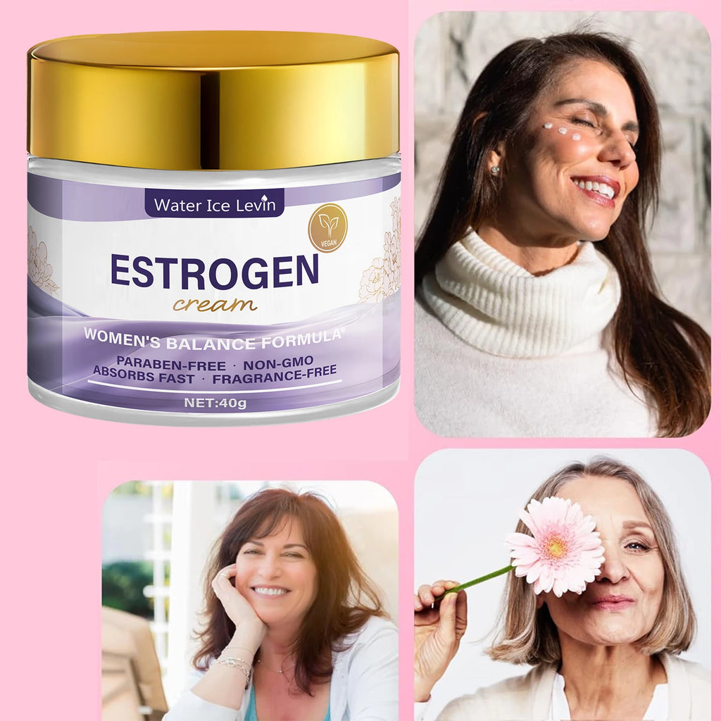 Estrogen Cream with Bee Venom & Vitamin E - Moisturizing & Nourishing Formula for Softer, Confident Skin Qme