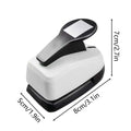 Square Punches for Paper Crafts Cutter Tool Rectangle Paper Punch for Adult Child Student Kids Label Art Project Card Making Qme S