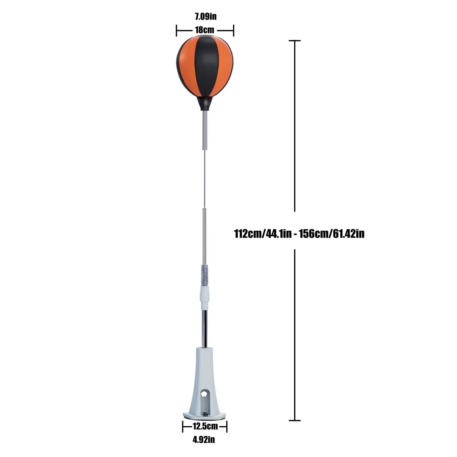 New Premium Punching Bag, Cobra Bag for Boxing Agility Training Home Fitness Equipment Thickened Rod Reflex Bag Family Best Gift Qme Mixed Color