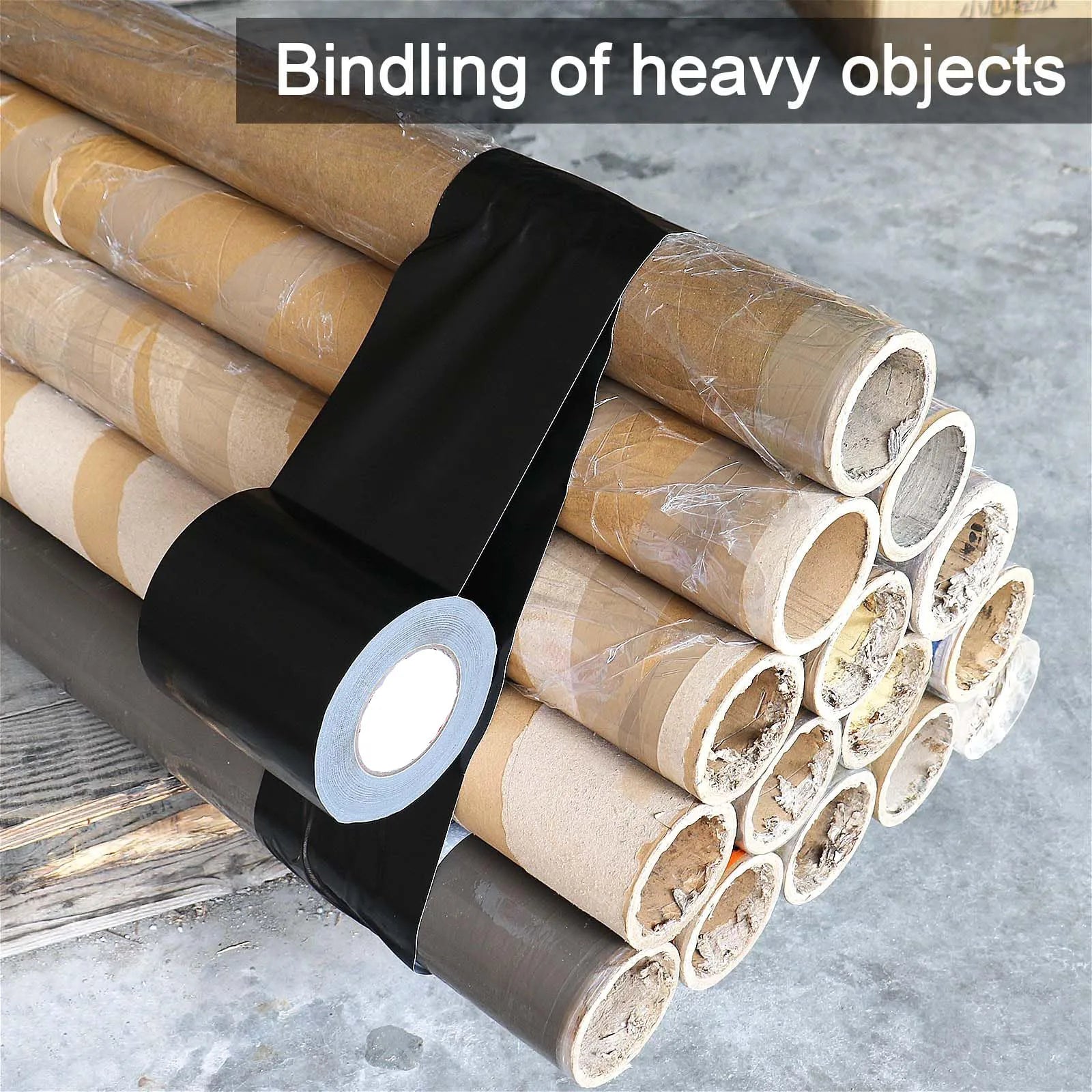 5cm/10cm Black Repair Tape Strong Adhesive Waterproof Fabric Tape for Tent Boat RV Covers Awning Umbrella Leather Repair Qme