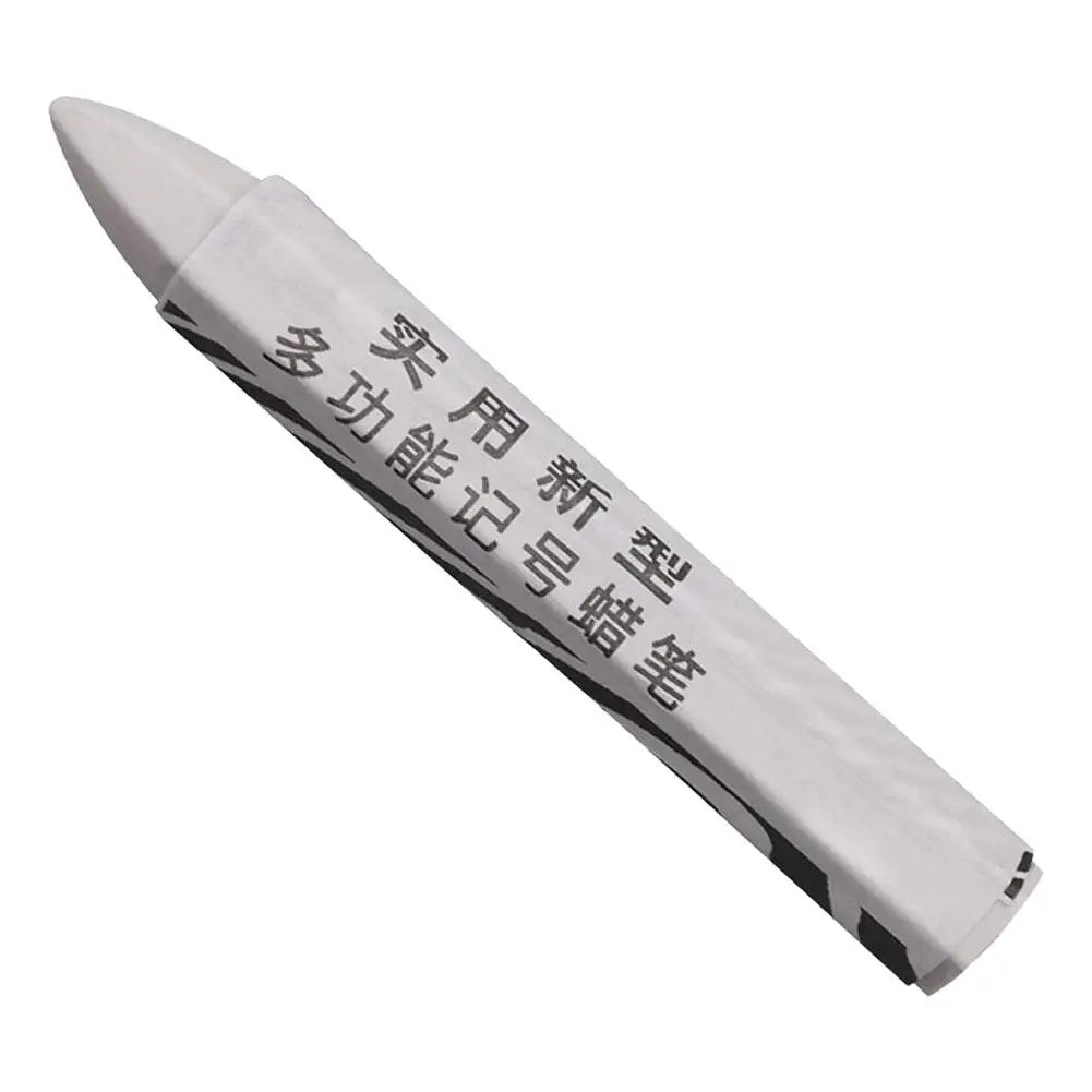 Tire Crayon Marker Oil Resistant Damage Lightweight Crayon Portable Marking Crayons For Mark Tire Damage Tire Repair Tools Qme White