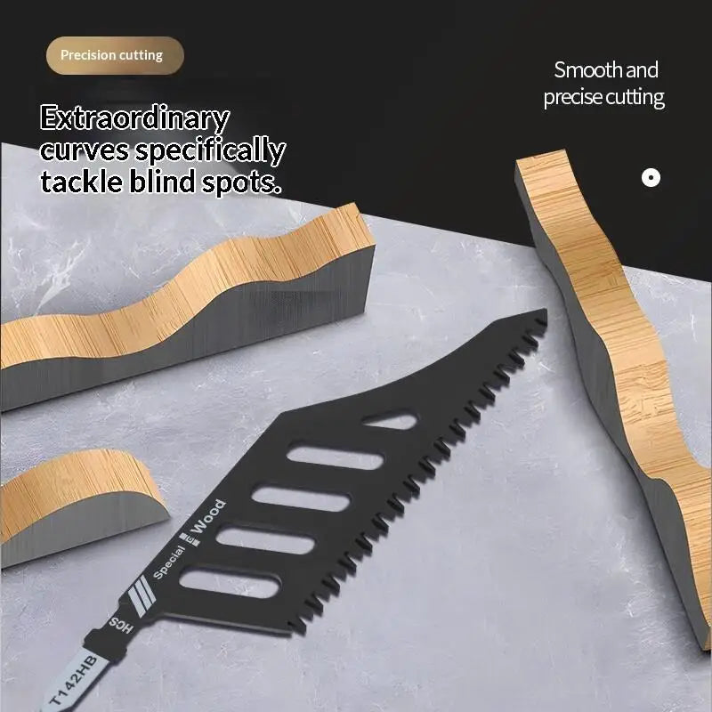 1 Replacement Blades Curved Jigsaw Blade Precision Cuts Ground Teeth Qme