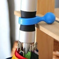 1/3PCS Easy-to-Use Desk or Table Clip Walking Stick Cane Holder on Table Rest Umbrella Hanger Phone Support Stand Qme 1pc Random Color