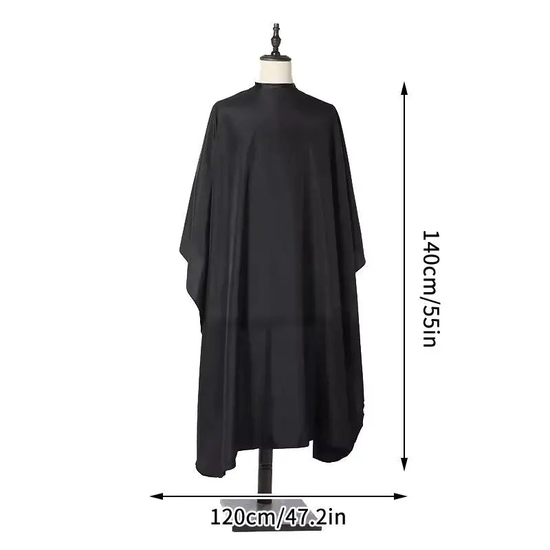 Professional Hairdressing Hair Cutting Cape Adjustable Snap Closure Qme