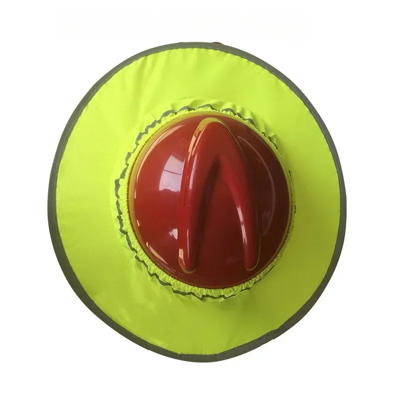 Reflective Stripe, Summer Sun Shade, Safety Hard Hat Neck Shield, Reflective Cap Cover for Construction Workers Qme