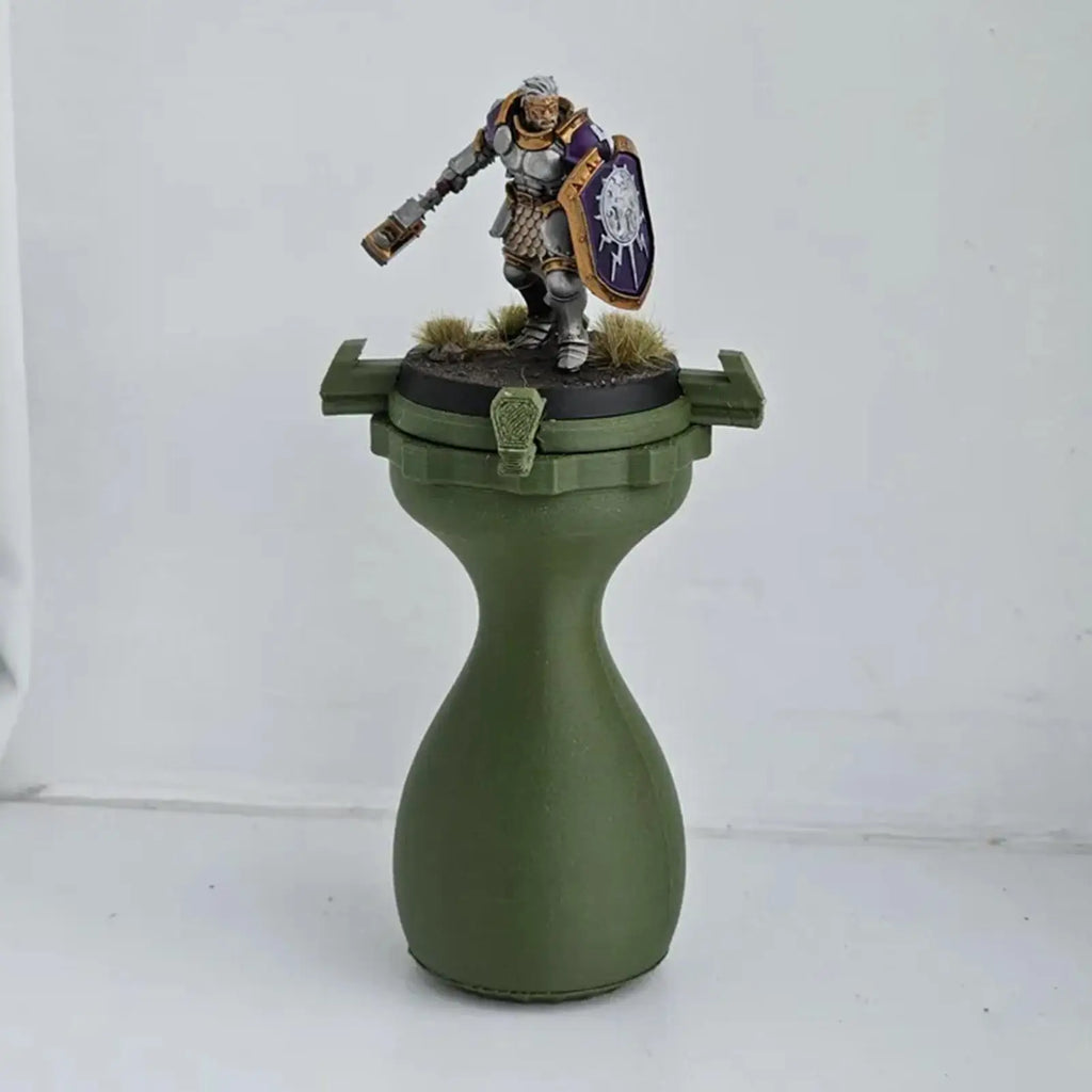 Mini Painting Handle Miniature Holder Tool Artist Model Accessories Qme