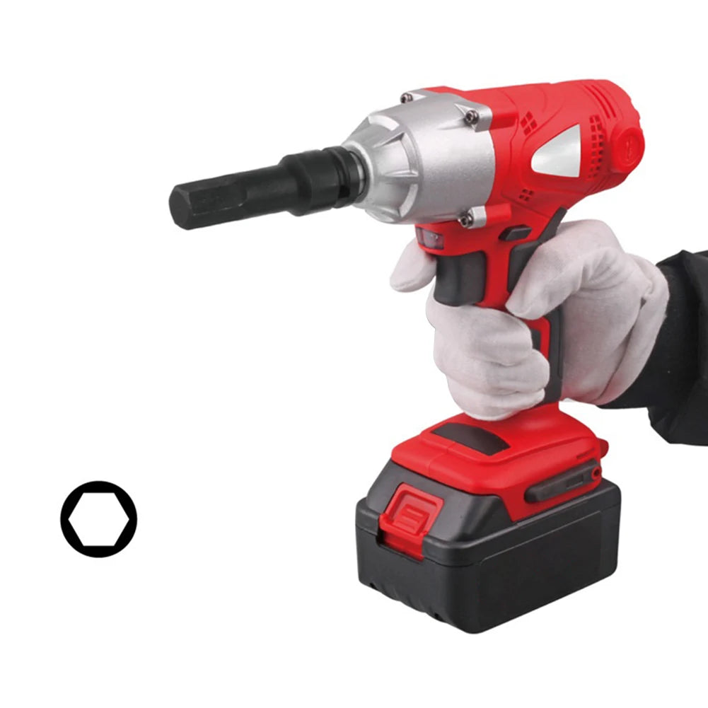 1Pcs 4mm-19mm Electric Drill Socket Adapter 12.5mm Square Interface Hexagonal Head Socket Wrench For Factory/Repair Shop Qme