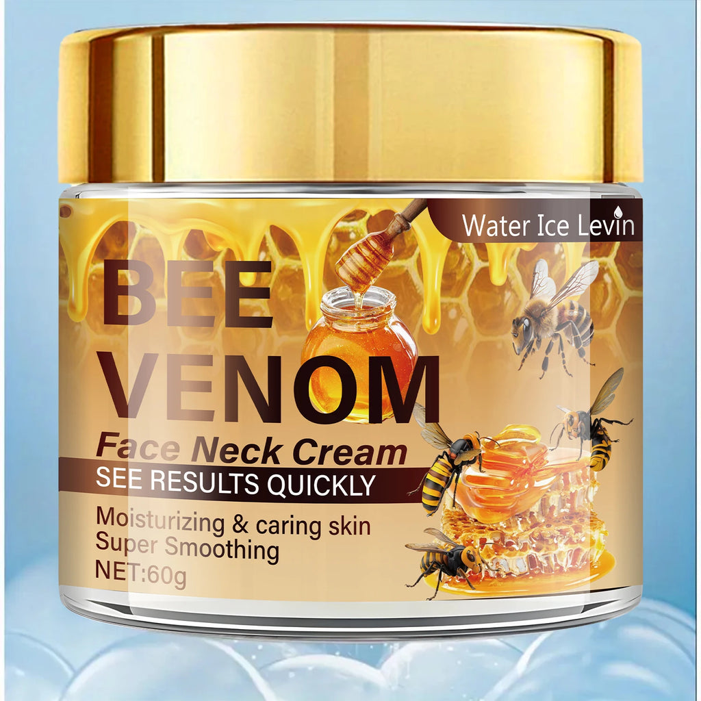 Bee Venom Facial Firming Cream, Contains Vitamin E, Moisturizes and Softens the Face, Brightens Skin Tone, Can Be Used on the Face and Neck Qme