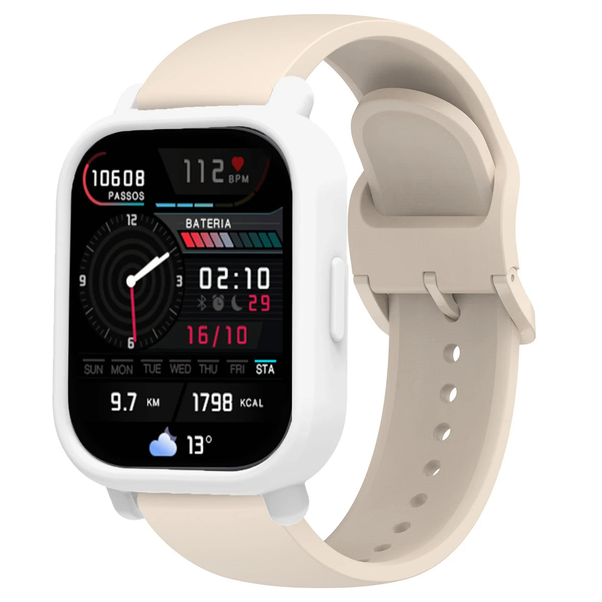Silicone Case Strap Redmi Watch 5 Lite Active Repacement Bracelet