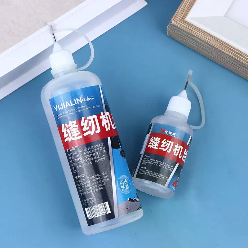 30/120ML Sewing Machine Special Oil Lubricant High-Temperature Lubricating Oil For Door Hinge Garage Household Lock Applications Qme