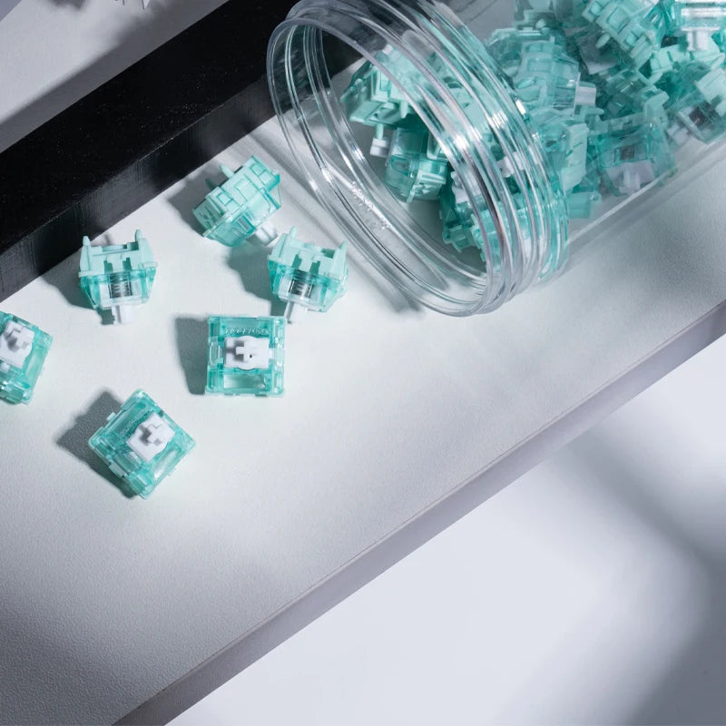 Gateron Magnetic Jade Switch PRO High Precision Adjustable Keystroke HIFI Mahjong Player Customized Mechanical Keyboard Switch Qme