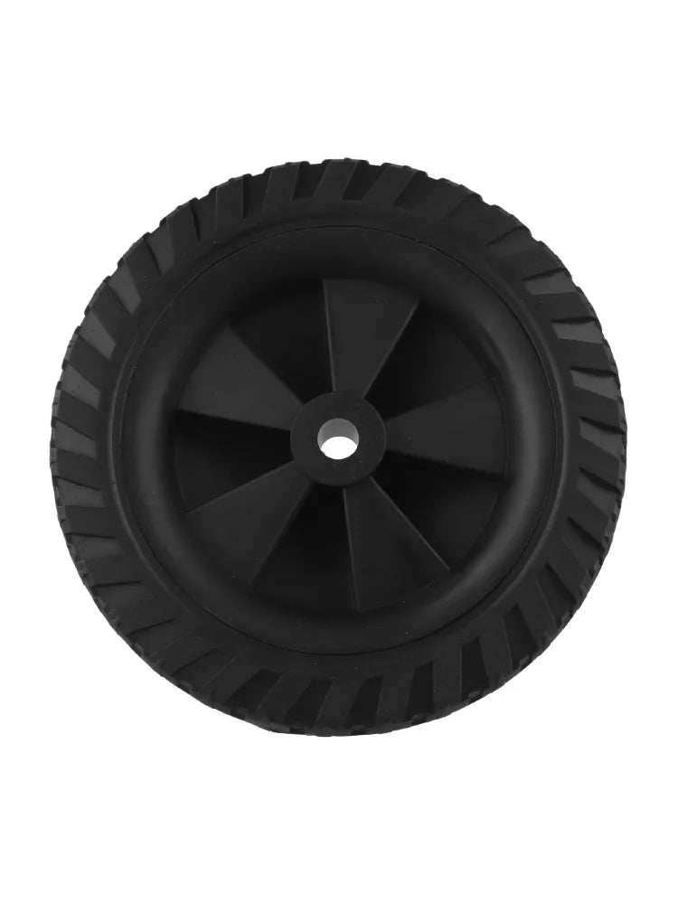 7inch Air Compressor Wheels Replacement Parts Shock Absorption Non-Slip Silent Air Compressor Caster Wheels Qme