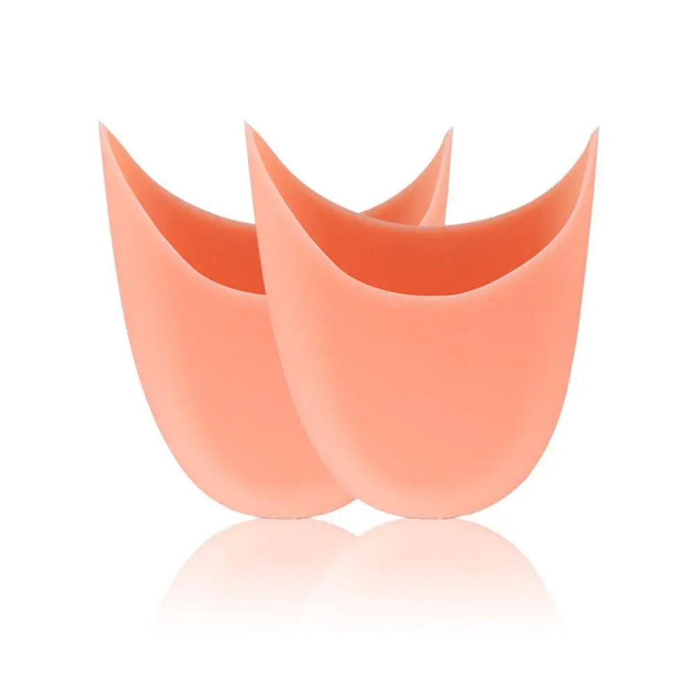 1 Pair Silicone Gel Toe Pads For Pointe Shoes Ballet Dance Foot Big Toe Protection Cushion Topper Cover Protector Pouch Reusable Qme 1 pair China
