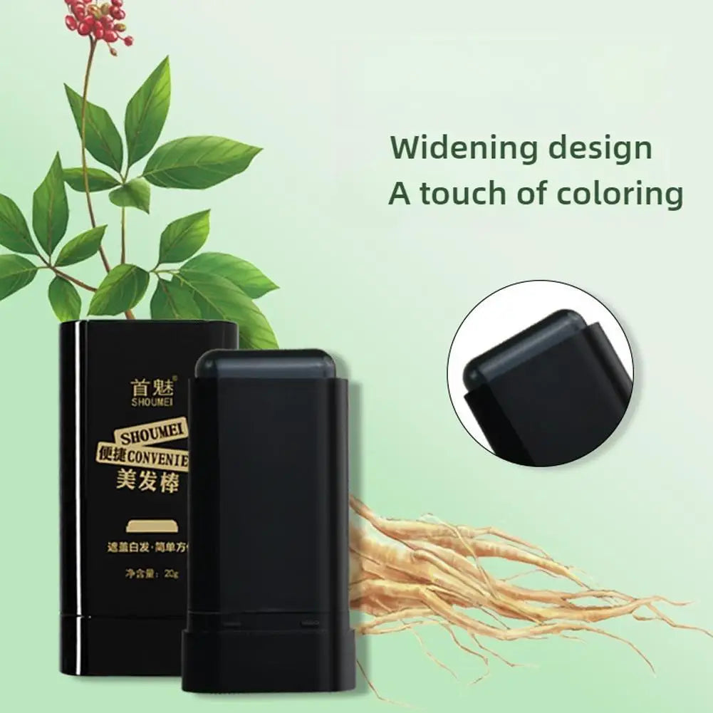 Hair Stick Gray Hair Covering Artifact No Color Loss Disposable Dye Stick Hair Roots Dyeing and Color Qme