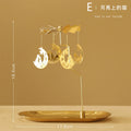 Tray Rotating Candlestick Scented Candle Romantic Walk Horse Lamp European Windmill Creative Swing Birthday Wedding Gift Qme E Excluding tray