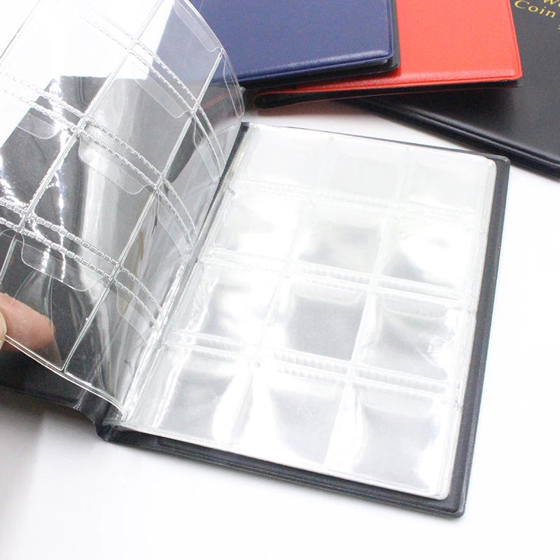 Album Coin Holders Collection Book Scrapbook Double Row Russia120 Qme