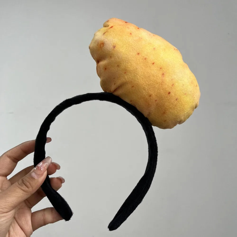 Fashion Kawaii Simulated Food Hair Hoop Korean Headwear Fruits