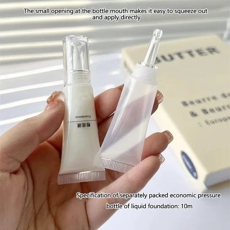 10 Cosmetic Soft Tubes Sunscreen Eye Cream Lotion Liquid Foundation Qme