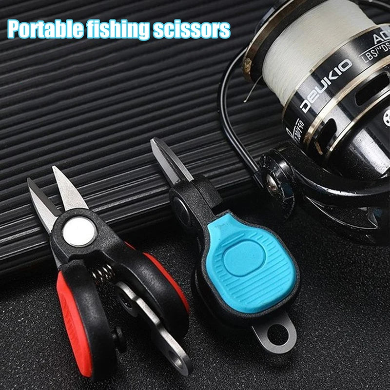 Fishing Special Small Scissors Cutting Carbon Line PE Nylon Lead Luya Qme