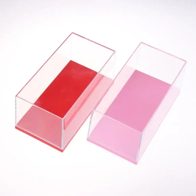 Transparent Acrylic Storage Box Practical 1/43 Model Car Display Box DIY Dustproof Display Rack Toy Qme