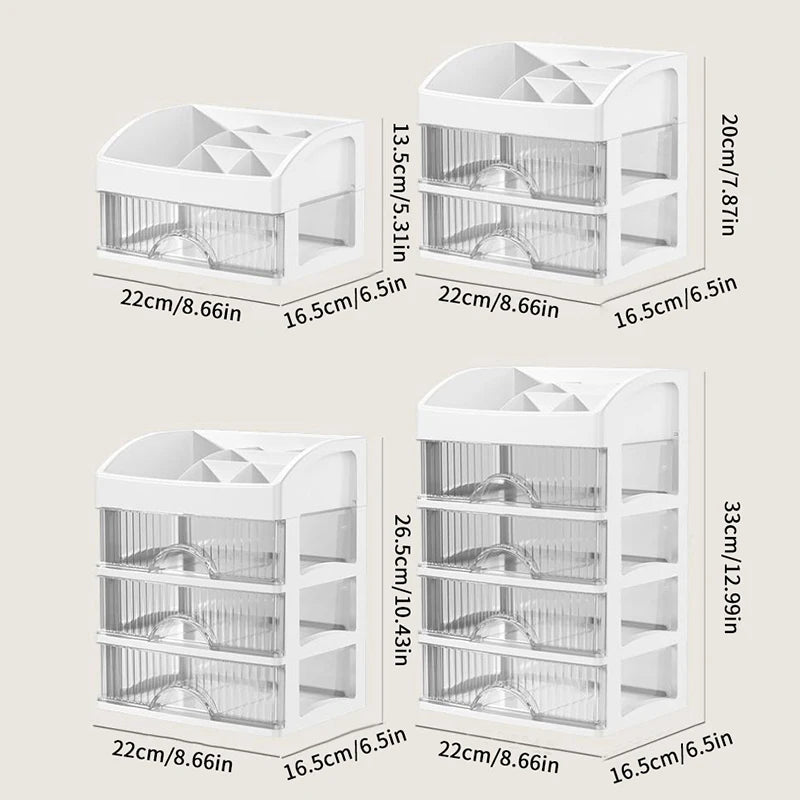 Multi-functionaldesktop Storage Box Drawer Hair Decoration Qme