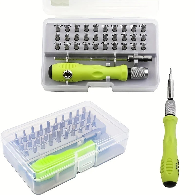 32-in-1 Precision Screwdriver Set - Mini Magnetic Phillips Flathead for Car Repair, Furniture, Smartphones, and Small Tools Qme