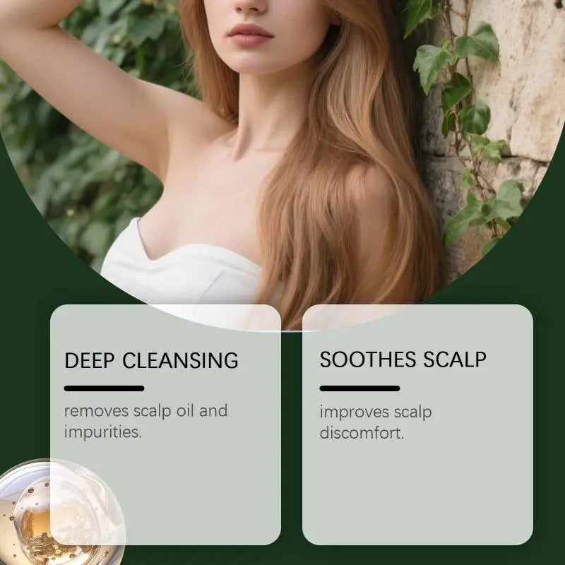 Nourishing Scalp Scrub Deep Cleansing Hair Exfoliation Anti Loss Qme
