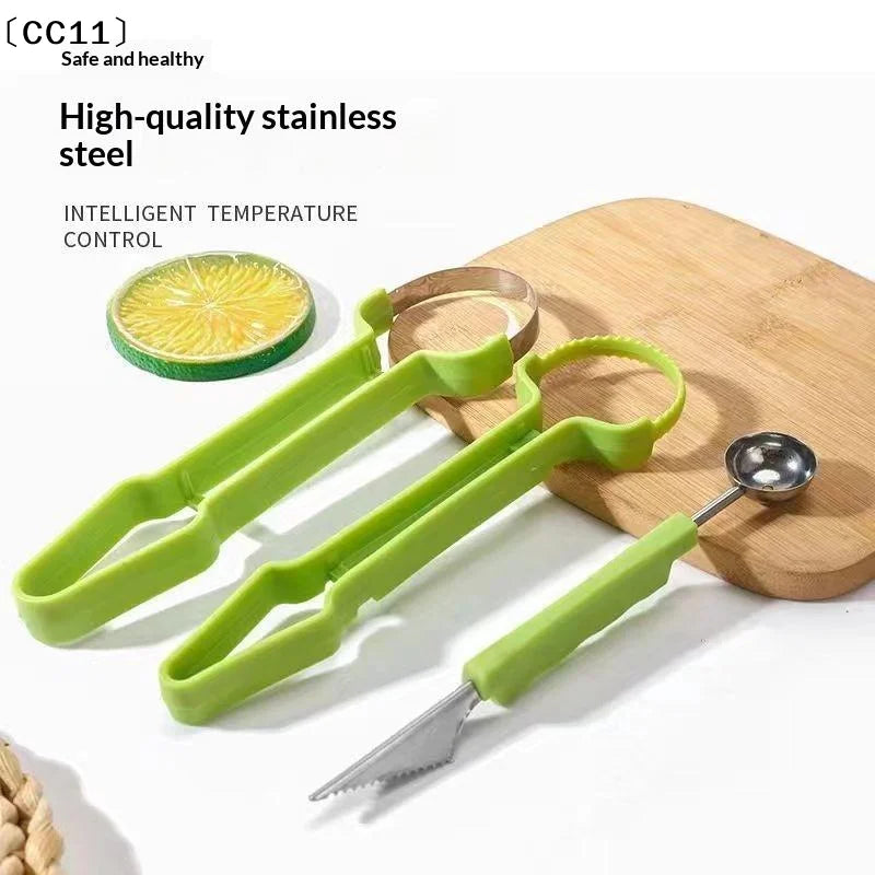 1 Fruit Knife Baller Scooper Meat Extractor Watermelon Cantaloupe Qme